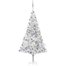 vidaXL Spruce with LEDs & Balls Juletræ 240cm