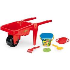 Wader Trillebøre Wader Giant red wheelbarrow with sand kit
