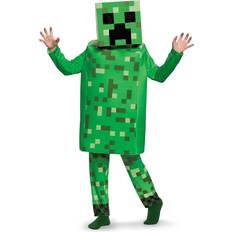 Kostumer Disguise Minecraft Creeper Deluxe Børn Kostume