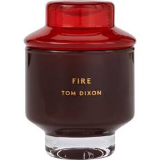 Tom Dixon Rød Lysestager, Lys & Dufte Tom Dixon Elements Fire Medium Duftlys 700g