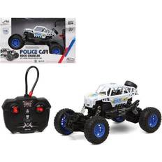 BigBuy Fjernstyret Politibil Rock Crawler