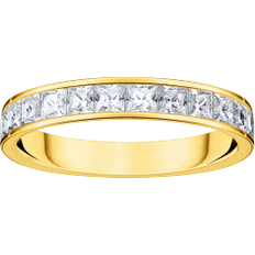 Thomas Sabo Pavé Ring - Gold/Transparent