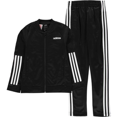 Adidas Sort Tracksuits adidas Aeroready 3-stripes Polyster Tracksuit - Black/White (H57226)