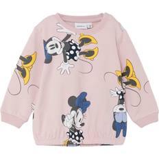 Disney Sweatshirts Børnetøj Name It Minnie Janita Baby Sweatshirt - Violet Ice (13198665)