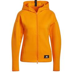 adidas Women's Sportswear Mission Victory Full-Zip Hoodie - Bright Orange