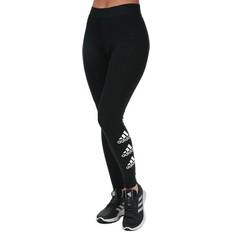 Adidas 48 - Dame Bukser & Shorts adidas Women's Must Haves Stacked Logo Tights - Black/White