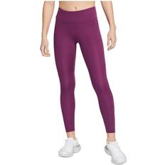 Nike Epic Fast Mid-Rise Pocket Running Leggings Women - Sangria