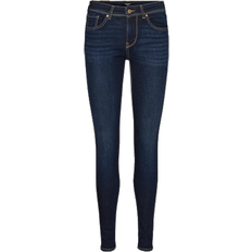 Vero Moda Jeans Vero Moda Lux Mr Normal High Slim Fit Jeans - Blue/Dark Blue Denim
