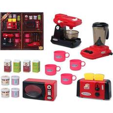 BigBuy Kitchen Set Red