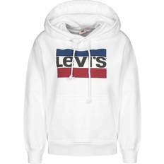 Levi's 36 Overdele Levi's Standard Graphic Hoodie - White