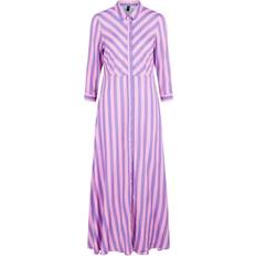 Lilla - Stribede Kjoler Y.A.S Savanna Dress - Orchid