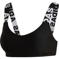 XXS Bikinitoppe adidas Women Branded Beach Bikini Top - Black/White