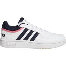 Adidas Dame - EVA Sneakers adidas Hoops 3.0 Low Classic W - Cloud White/Legend Ink/Rose Tone