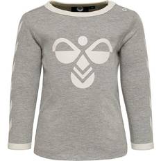 Hummel 80 Overdele Hummel Flipper T-shirt L/S - Grey Melange (213893-2006)