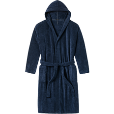 Schiesser Morgenkåber & Badekåber Schiesser Essentials Terrycloth Bathrobe - Navy