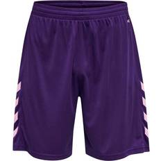 Fodbold - Unisex Bukser & Shorts Hummel Core XK Poly Shorts Unisex - Acai