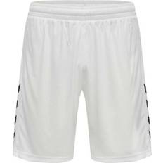 Fodbold - Unisex Tøj Hummel Core XK Poly Shorts Unisex - White