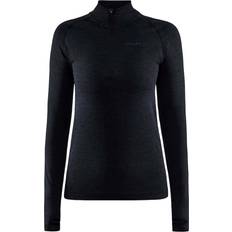 Dame - Polyester - Skiløb Undertøj Craft Sportswear Core Dry Active Comfort HZ Baselayer Women - Black