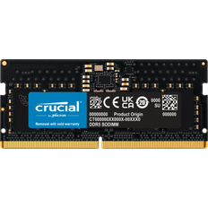 8 GB - SO-DIMM DDR5 RAM Crucial SO-DIMM DDR5 4800MHz 8GB (CT8G48C40S5)