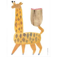 OYOY Malerier & Plakater Børneværelse OYOY Noah Giraffe Plakat 30x40cm 30x40cm