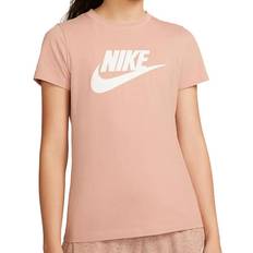 Nike 42 - Dame T-shirts Nike Sportswear Essential T-shirt - Rose Whisper/White