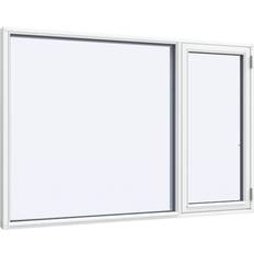 Sparvinduer SH0302 Træ Sidehængt vindue Vindue med 2-lags glas 150x120cm