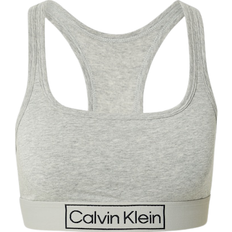 Calvin Klein Boxsershorts tights - Økologisk materiale Undertøj Calvin Klein Reimagined Heritage Unlined Bralette - Grey Heather