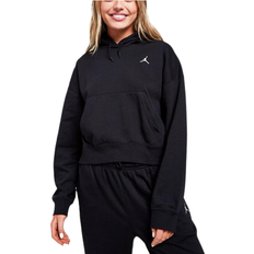 16 - 48 - Dame - Hoodies Sweatere Nike Jordan Essentials Fleece Hoodie Women's - Black