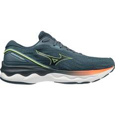 Mizuno 49 - Herre Løbesko Mizuno Wave Skyrise 3 - Smoke Blue/Neo Lime