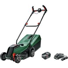 Rotorklipper - Sammenklappeligt håndtag Batteridrevne plæneklippere Bosch CityMower 18V-32-300 Solo Batteridrevet plæneklipper