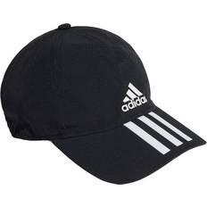 Adidas Herre Hovedbeklædning adidas Aeroready 3-Stripes Baseball Cap Unisex - Black/White/White