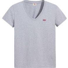 Levi's 14 T-shirts Levi's The Perfect V-Neck Tee - Starstruck Heather Grey/Grey