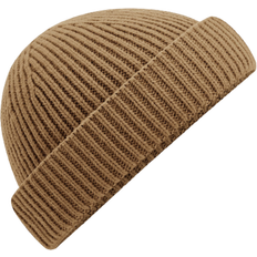 Beige - Herre Huer Beechfield Unisex Adult Recycled Harbour Beanie - Biscuit Beige