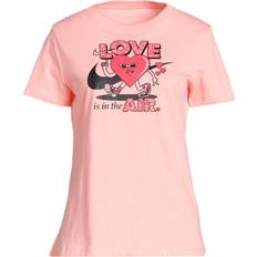 16 - Pink Overdele Nike Sportswear Short-Sleeve T-shirt Women's - Bleached Coral