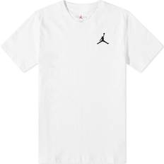 Nike Herre T-shirts Nike Jordan Jumpman Men's Short-Sleeve T-Shirt - White/Black
