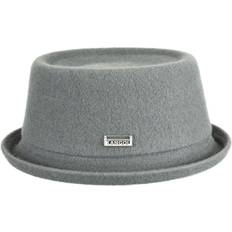 Grå - Uld Hatte Kangol Wool Mowbray Bucket Hat - Slate Grey