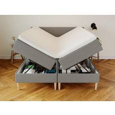 Indbyggede opbevaring Topmadrasser Nordic Dream Astrid Nordlys Bed Matress 160x200cm
