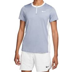 Nike Court Dri-FIT Advantage Tennis Polo Men - Ashen Slate/White
