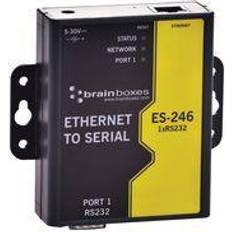 Brainboxes ES-246 Serial Adapter DIN Rail Mountable TAA Compliant