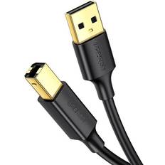 Grøn - USB A-USB B - USB-kabel Kabler Ugreen USB A-USB B 1m