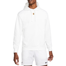 Nike Herre - Stretch Sweatere Nike Court Fleece Tennis Hoodie Men - White