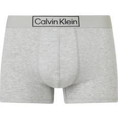 Calvin Klein Boxsershorts tights - Økologisk materiale Undertøj Calvin Klein Reimagined Heritage Trunks - Grey Heather