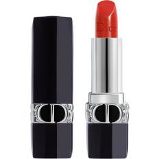 Tonede Læbepomade Dior Rouge Dior Colored Refillable Lip Balm #999 Satin 3.4g
