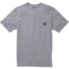 Burton L T-shirts & Toppe Burton Colfax Organic Short Sleeve T-shirt - Grey Heather