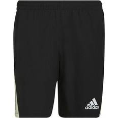 Adidas Badeshorts - Herre - Løb - XL adidas Own the Run Shorts Men - Black/Almost Lime/Reflective Silver