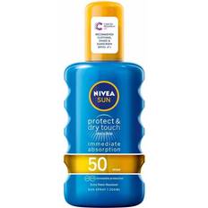 Nivea Flydende Solcremer Nivea Sun Protect & Dry Touch Sunscreen Sun Spray SPF50 200ml