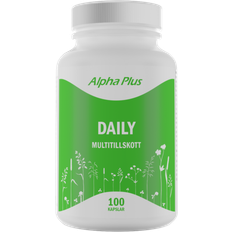 B-vitaminer - Kalium Vitaminer & Mineraler Alpha Plus Daily 100 stk
