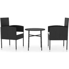 vidaXL 3098036 Patio Dining Set, 1 Table incl. 2 Chairs