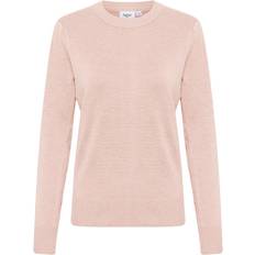Saint Tropez Mila Pullover Sweaters - Ash Rose Mélange