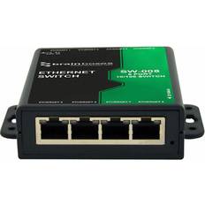 Brainboxes Sw-008 Ethernet Switch, Unmanaged Fast, Rj45X8